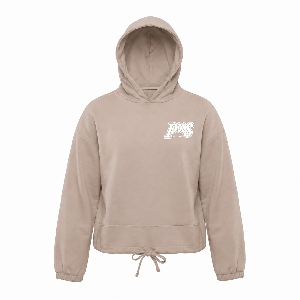 PXS Crop Hoodie - Tan